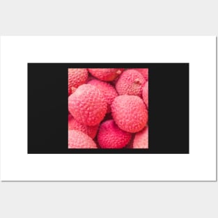 Lychee Tropical Fruits Posters and Art